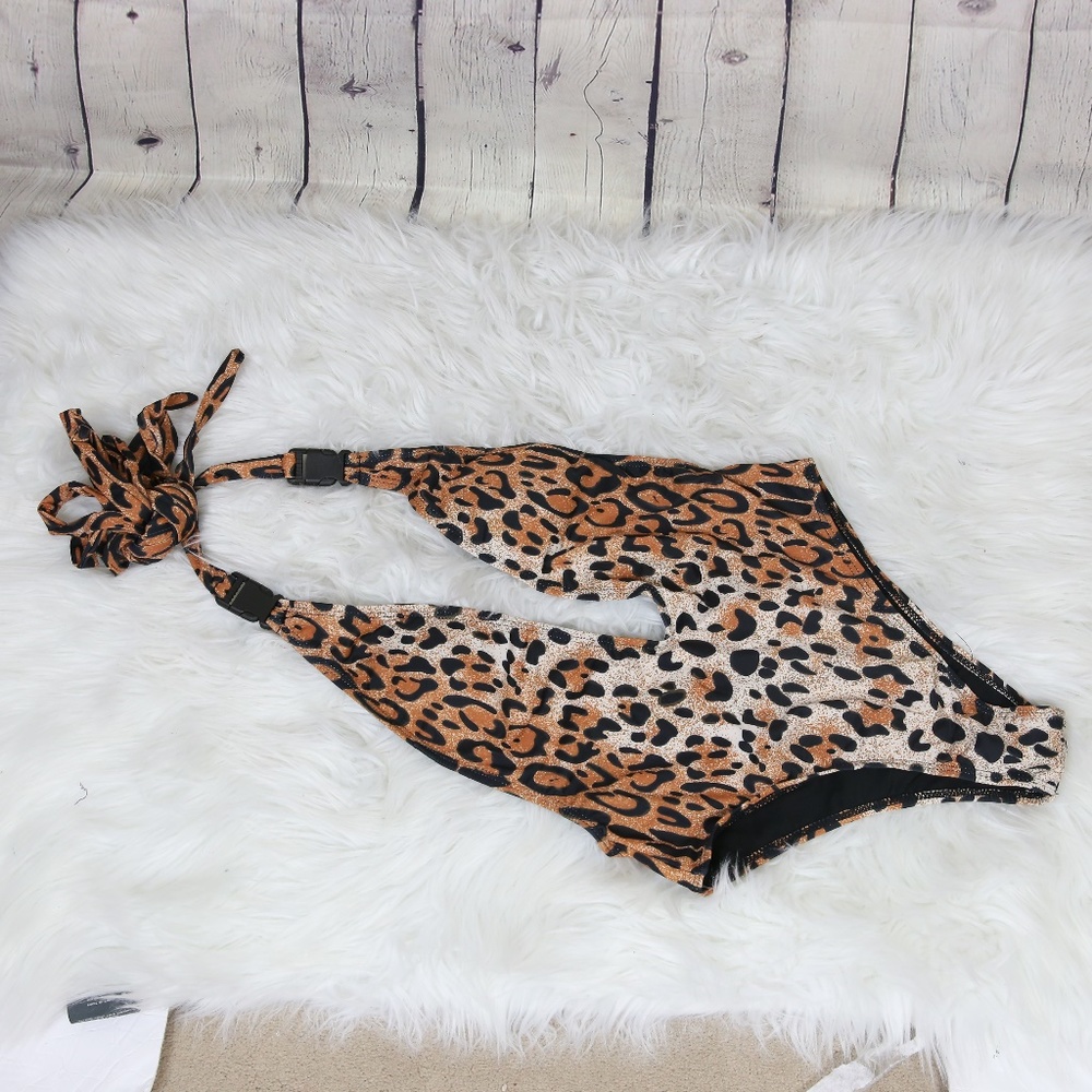255. Long Strap Wrap Around One Piece Swimsuit - Picture 5 of 7